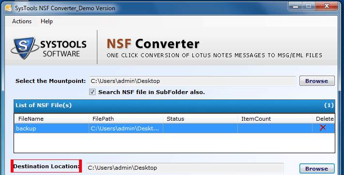 nsf foledrs counts